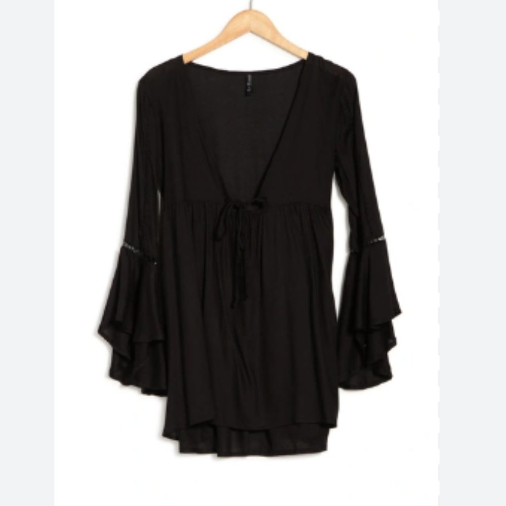 BOHO ME Lace Inset Tunic - Picture 3 of 3